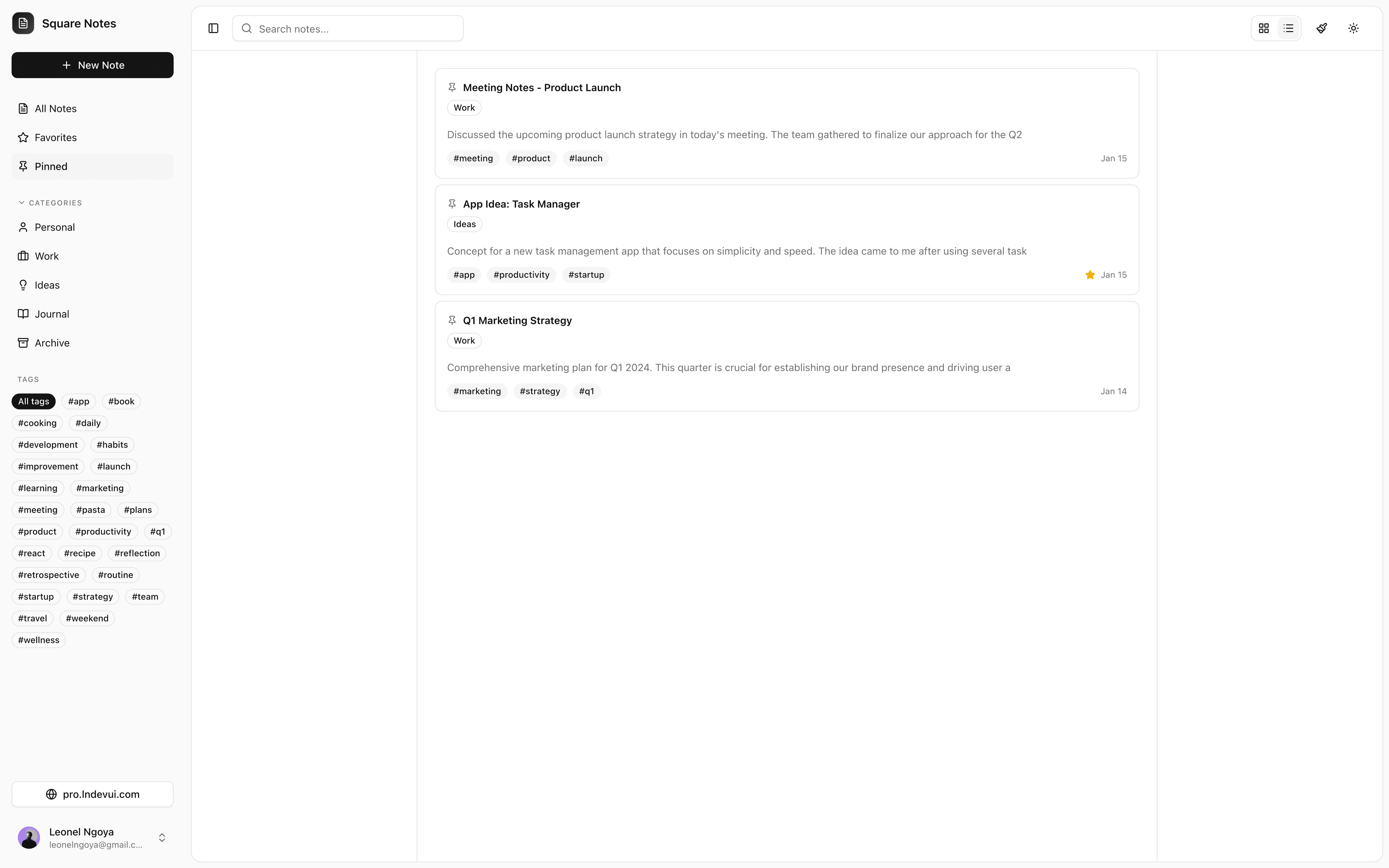 Notes App screenshot 6